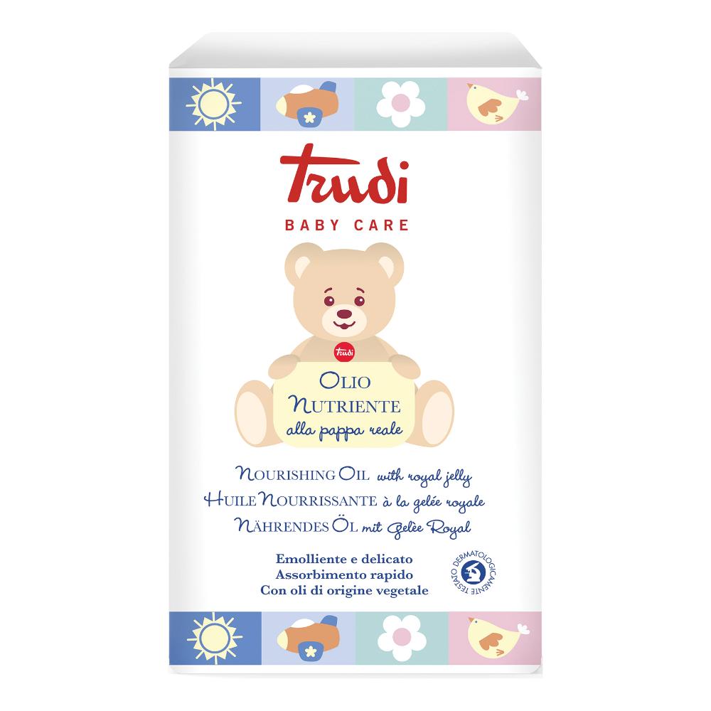 Trudi Baby Care Olio Nutriente alla Pappa Reale Dopo la Doccia, 150ml
