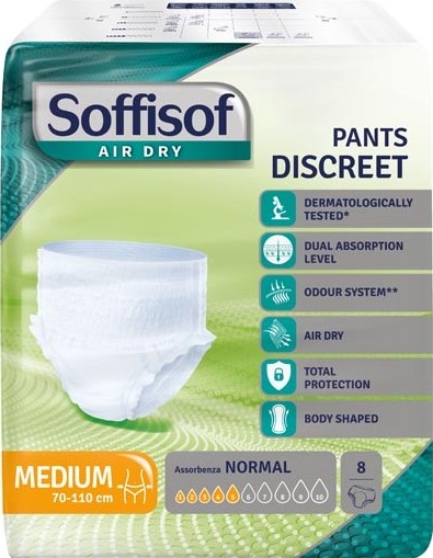 Soffisof Air Dry Pants Discreet L 7 Pezzi