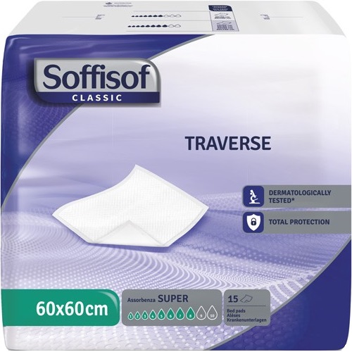Soffisof Classic Traversa 8 Gocce 60x60 cm 15 Pezzi