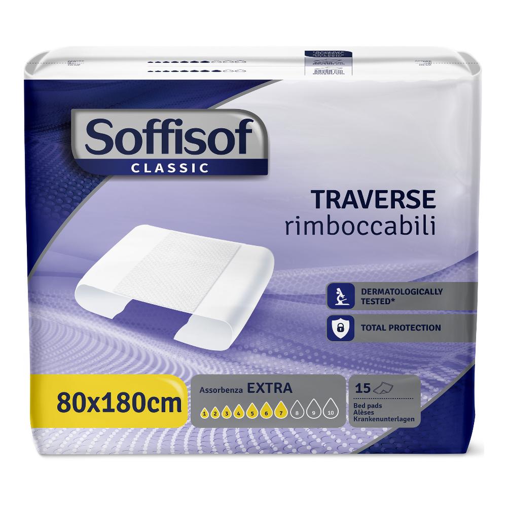 Silc Classic Extra Traverse Assorbenti Per Incontinenza 80 X 180cm 15 Pezzi