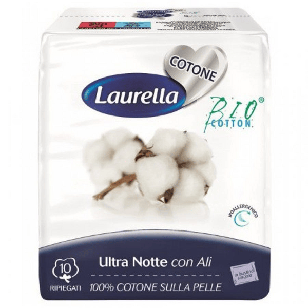 Assorbente laurella per donna in cotone ultra ali notte 10 pezzi — confronto prezzi