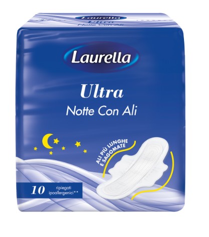 LAURELLA - ASSORBENTI ULTRA NOTTE CON ALI — confronto prezzi