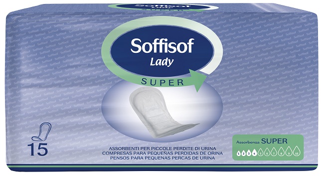 Soffisof Classic Lady Super Assorbenti Femminili Incontinenza - 1 Confezione 15 St