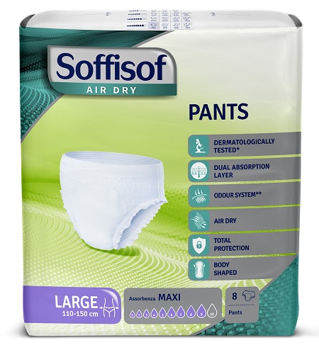 SOFFISOF AIR DRY PANTS MAXI L