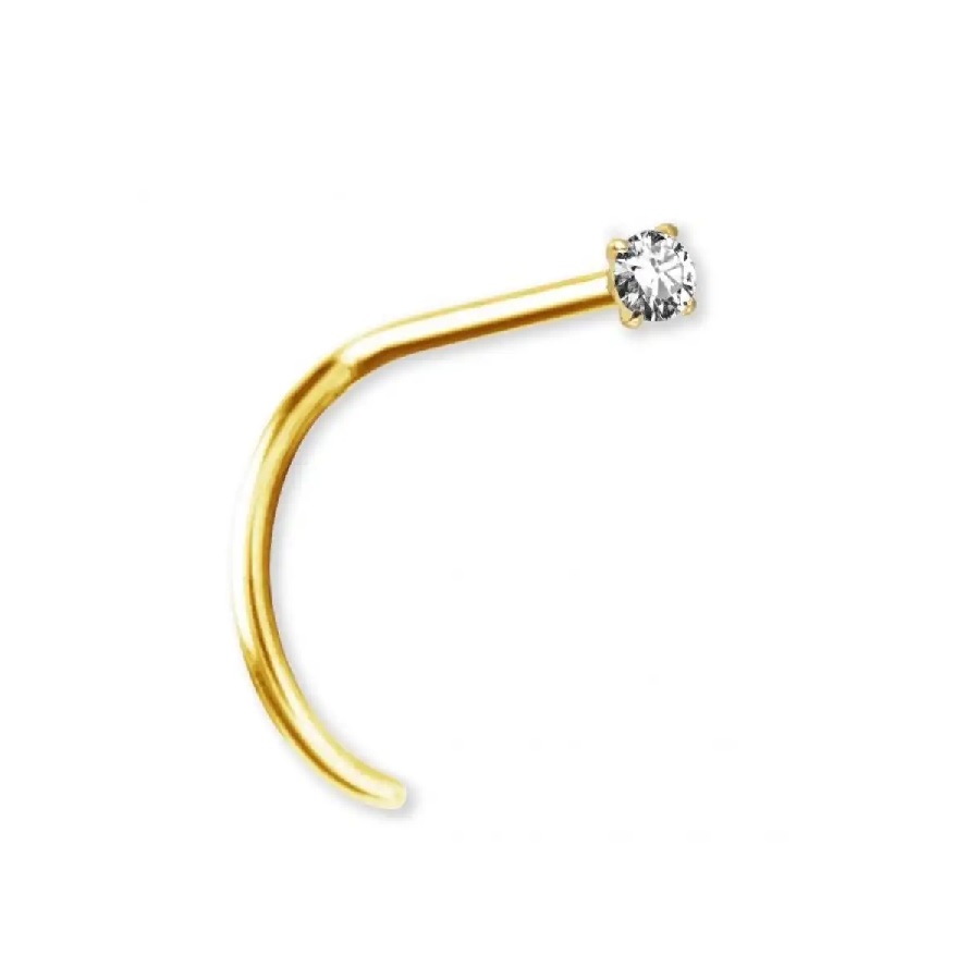 Inverness Piercing Naso Oro Kit Con Sistema Foranaso Usa E Getta