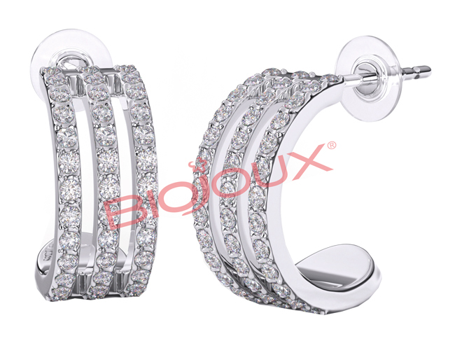 ORECCHINI MIAMI HOOP 15MM
