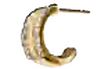 ORECCHINI MIAMI GOLDEN HOOP