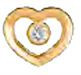 Biojoux Heart Solitaire Orecchini In Acciaio Chirurgico