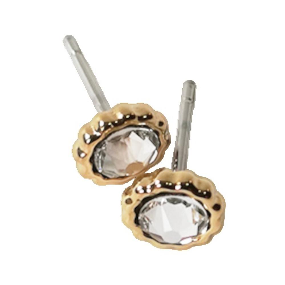 Biojoux Crystals From Swarovski Orecchini In Acciaio Chirurgico 7mm — confronto prezzi