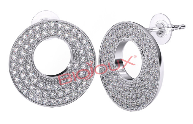 BJT285 ORECCHINI KAMALA15MM SS
