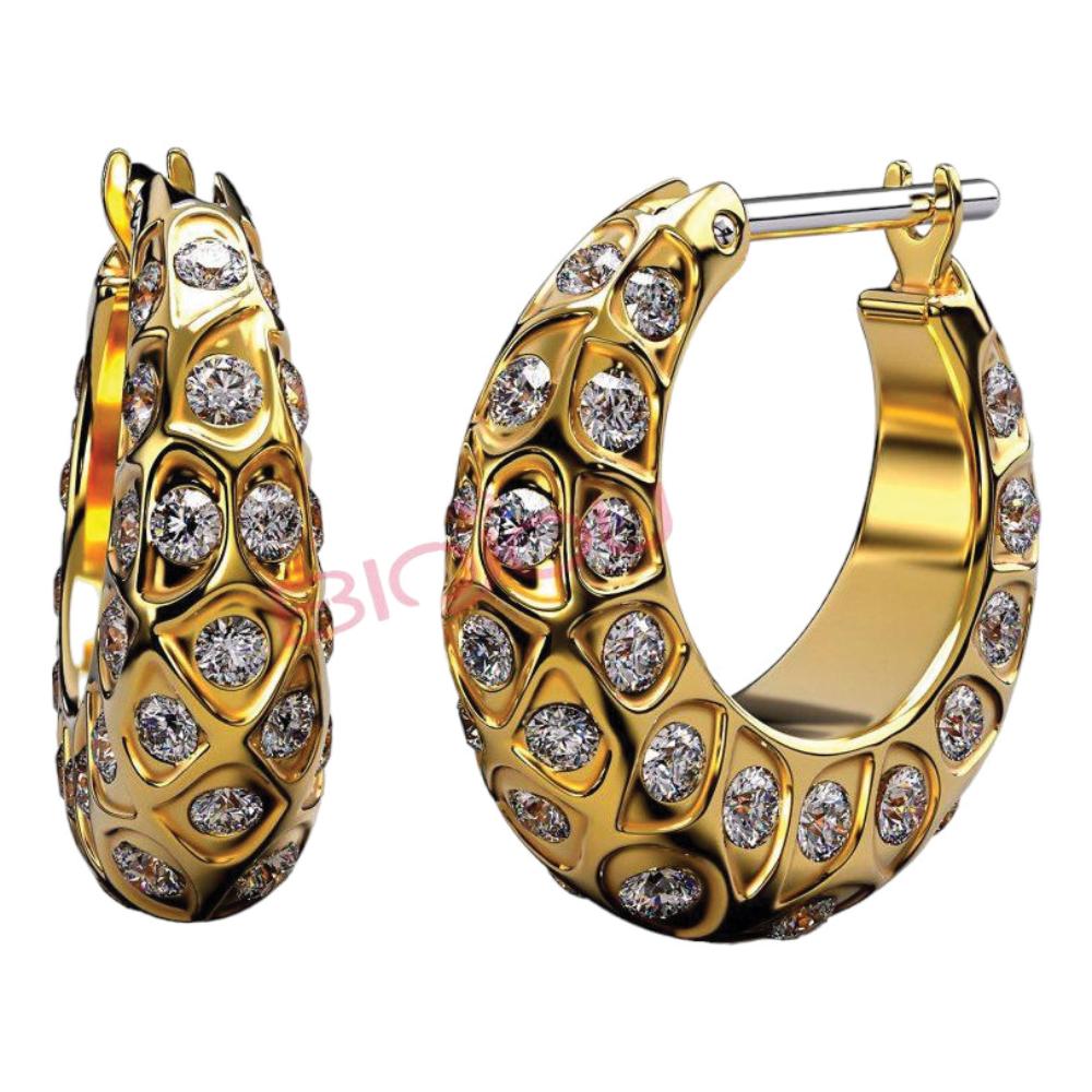BJT290 ORECCHINI PEONY 16 MM GOLD PLATED — confronto prezzi