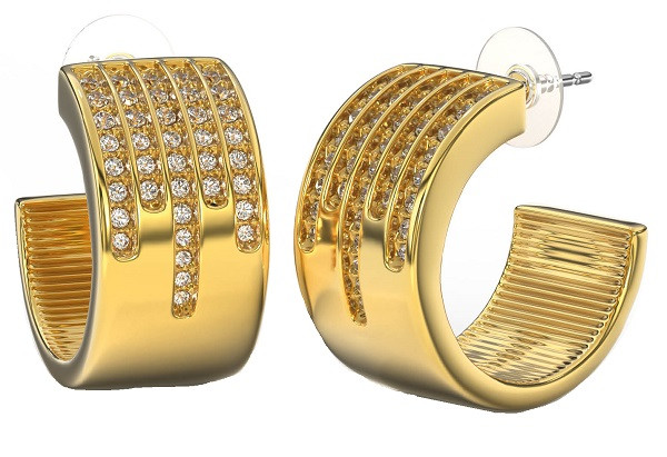 BJT363 ORECCHINO ELDWYN GOLD PLATED