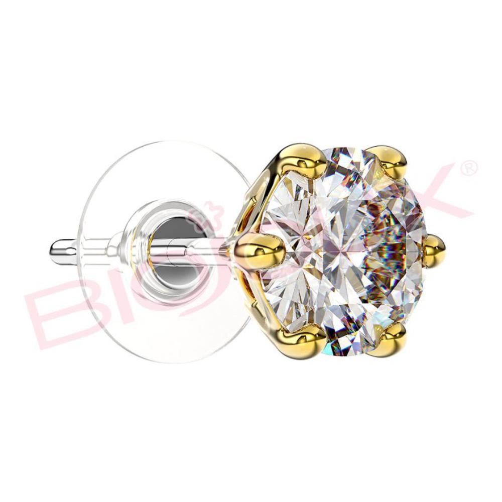 BJT393 ORECCHINO QUEEN CHARLOTTE 5MM GOLD PLATED — confronto prezzi