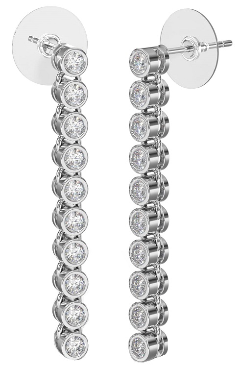 Biojoux Snack/cristalli Orecchini In Acciaio Medicale Stainless Steel