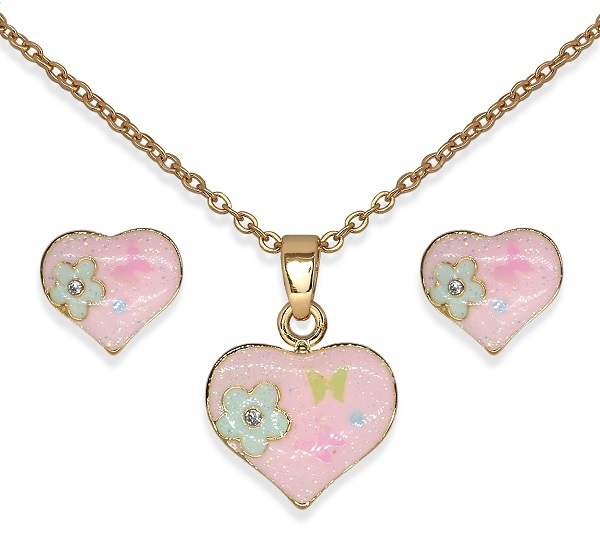 Biojoux Be My Friend Parure Con Collana E Orecchini Acciaio Medicale Gold Plated — confronto prezzi