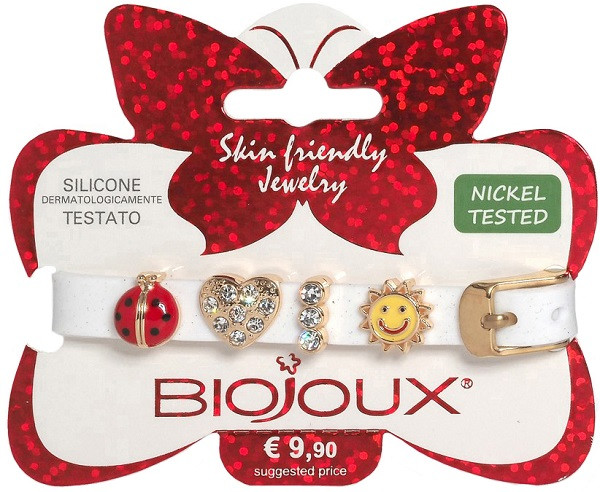 Biojoux Bianco Braccialetto In Silicone