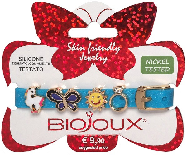 Biojoux Braccialetto In Silicone Blue Gold Plated — confronto prezzi