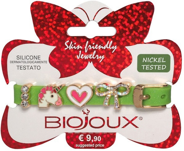 Biojoux Braccialetto In Silicone Green Gold Plated — confronto prezzi