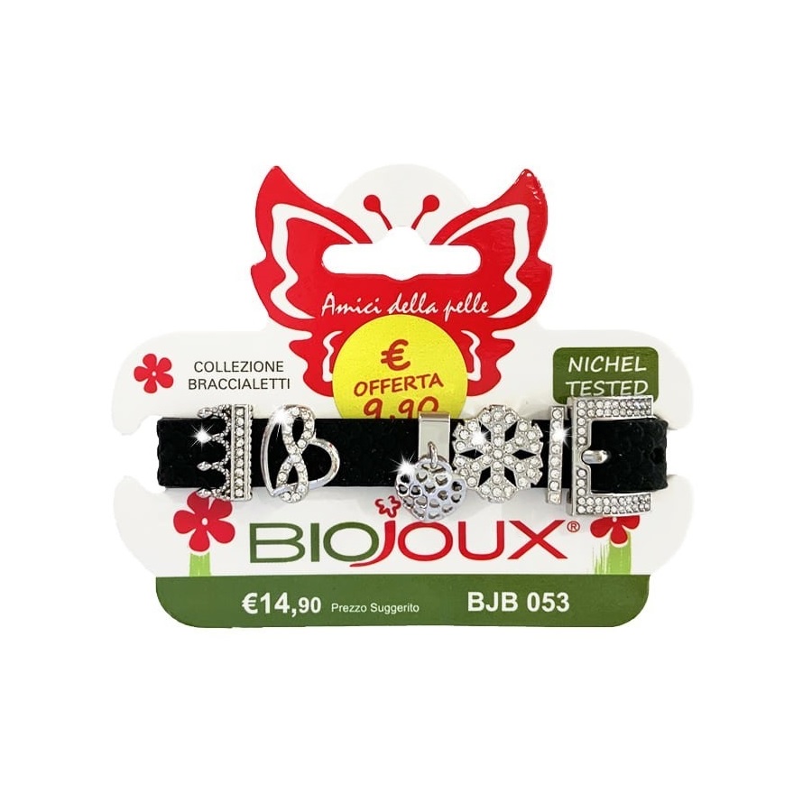 Biojoux Black Royalty Braccialetto Con Cinturino