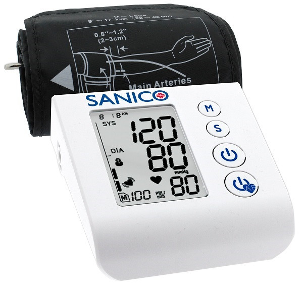Sanico Ihb/afib Misuratore Di Pressione Digitale Da Braccio Automatico