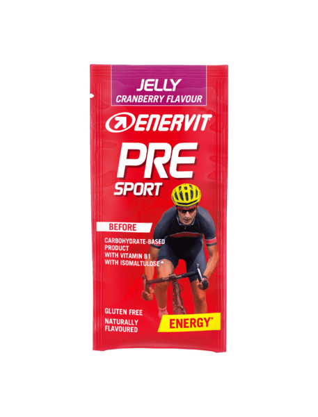 Enervit Pre Sport Gelatina Energetica Gusto Mirtillo Rosso 45g