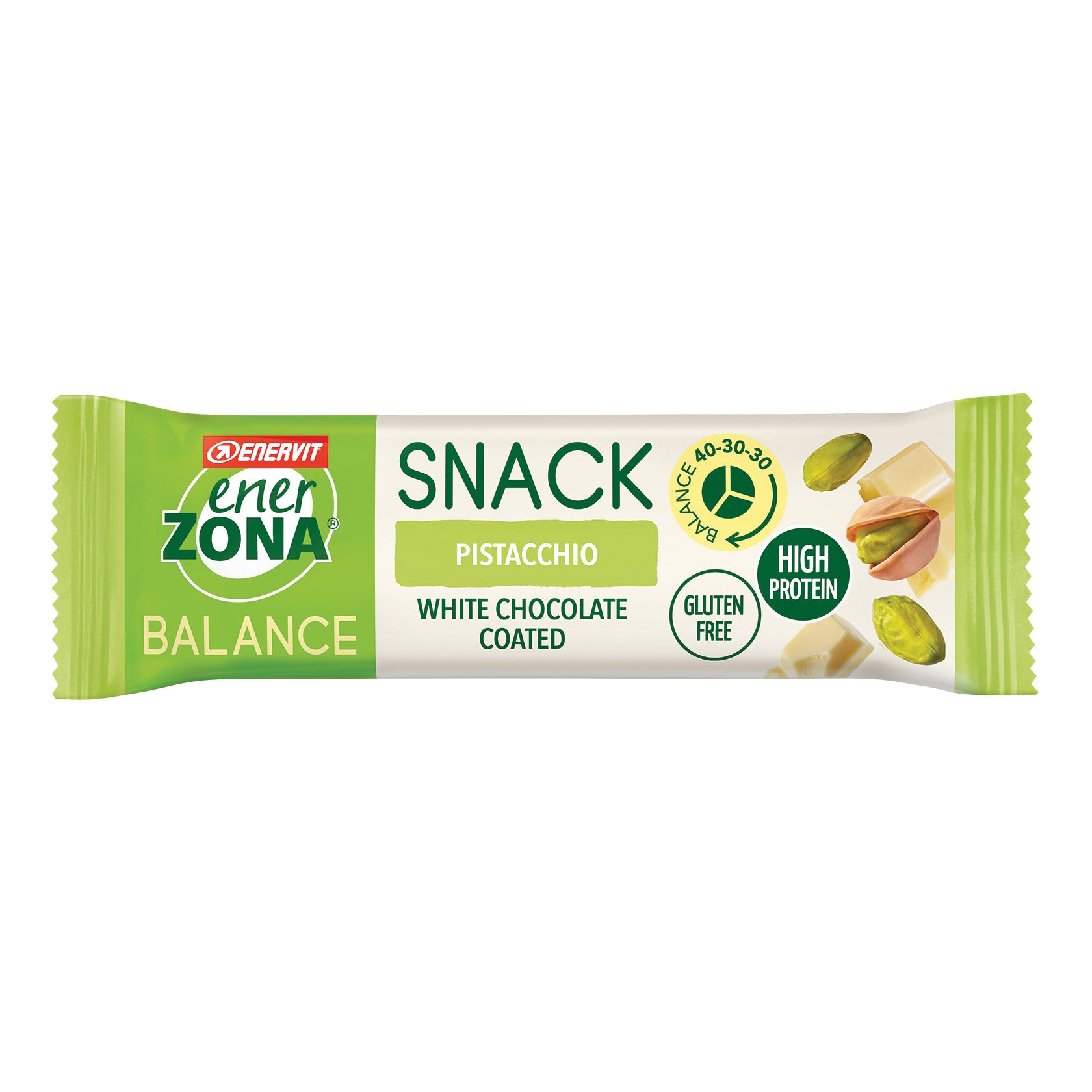 Enerzona Snack Barretta Proteica Gusto Pistacchio 33 g