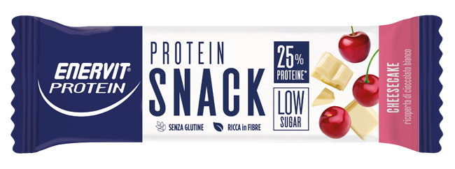 Enervit Protein Snack Low Sugar Barretta Proteica Cheesecake 1 Barretta 27 gr