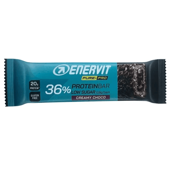 Enervit Pure-Pro 36% Protein Bar Barretta Proteica Gusto Creamy Choco e Creamy Caramel 55 gr