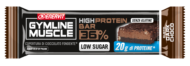 Enervit gymline protein bar 36% barretta dark chocolate 55 g — confronto prezzi