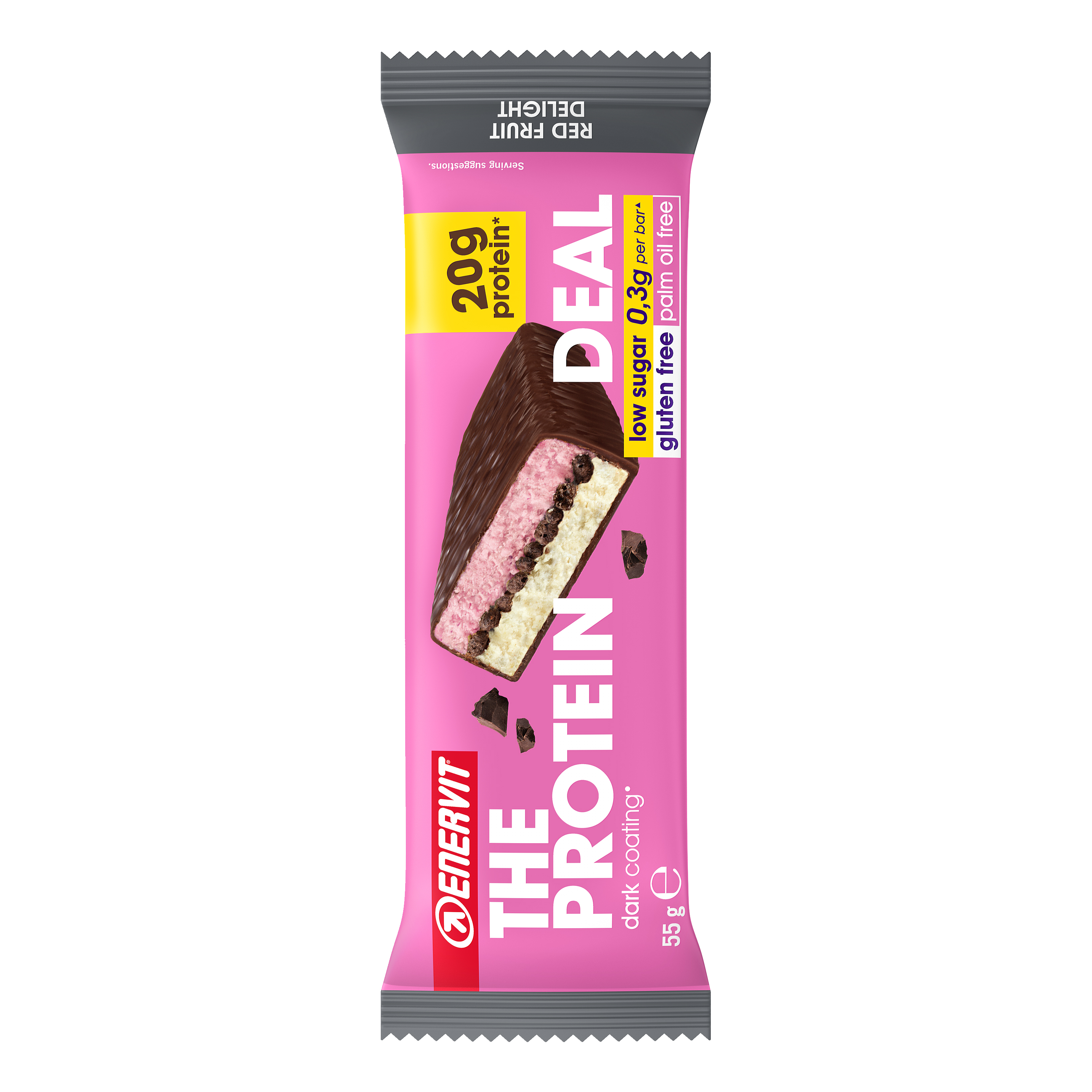 Enervit The Protein Deal Barretta Proteica Gusto Red Fruit 55 g — confronto prezzi