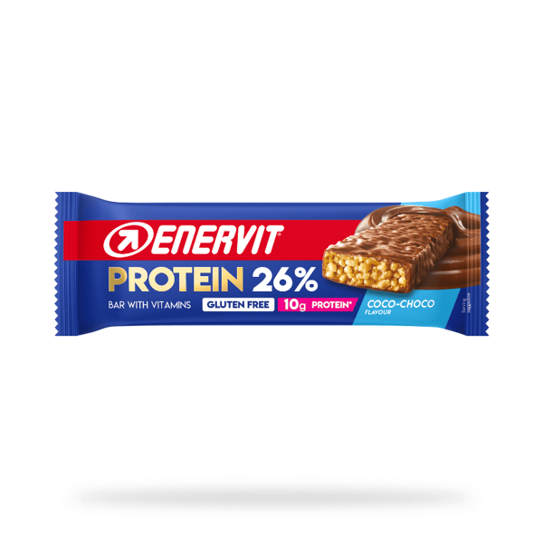 Enervit Protein 26% Coco-Choco 40g Barretta Proteica per Sportivi