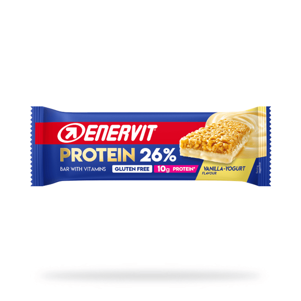 Enervit Protein 26% Vaniglia e Yoghurt 40g Barretta Proteica per Sportivi