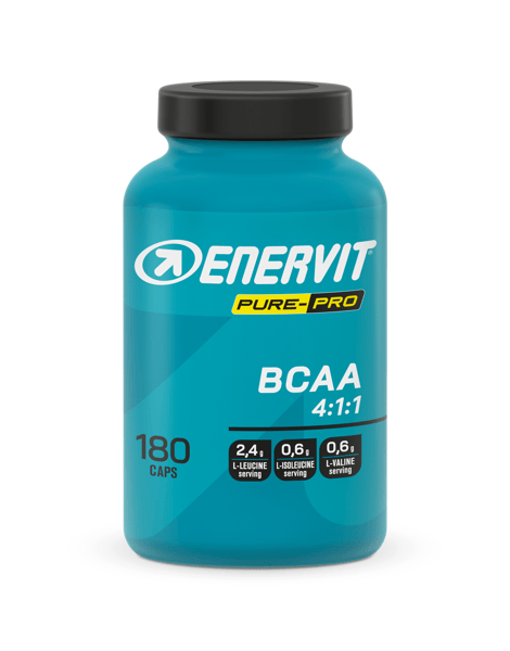 Enervit Pure-Pro BCAA 4:1:1 Integratore Di Aminoacidi Ramificati In Rapporto 4:1:1 180 Compresse
