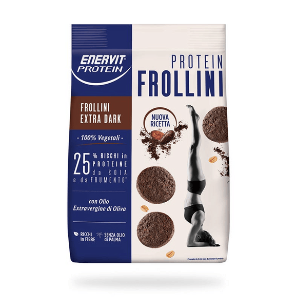 Enervit Protein Frollini Extra Dark con 25% Di Proteine 200 g — confronto prezzi