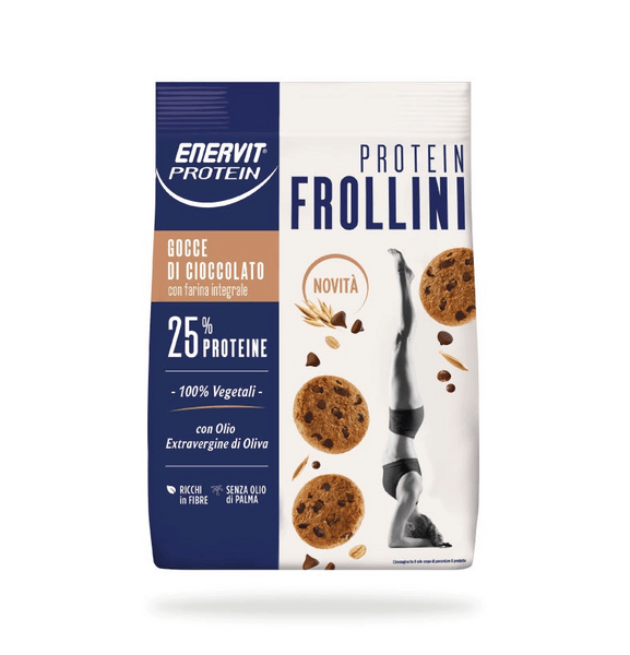Enervit Protein Frollini con Gocce di Cioccolato con 25% Di Proteine 200 g — confronto prezzi