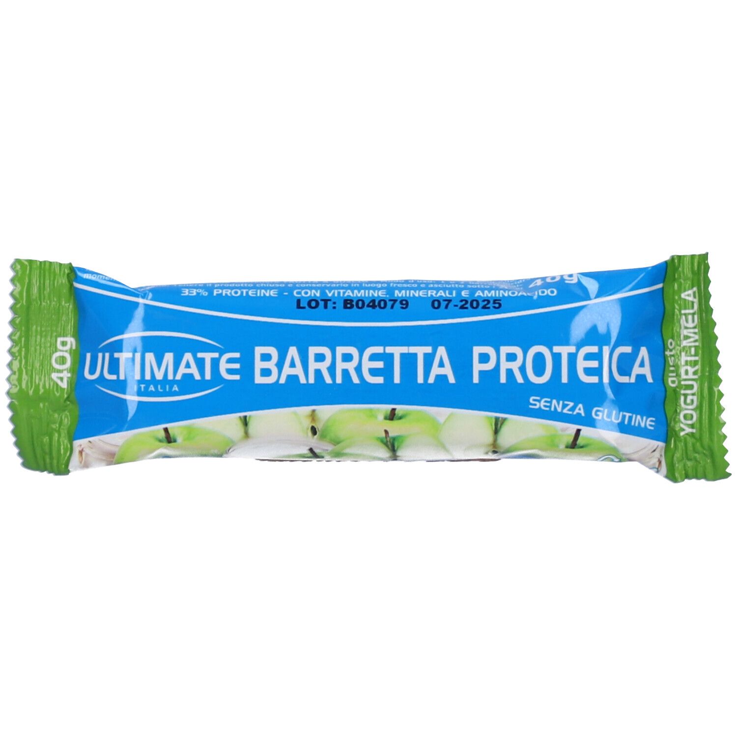 Ultimate Italia Barretta Proteica Mela-Yogurt 40 g