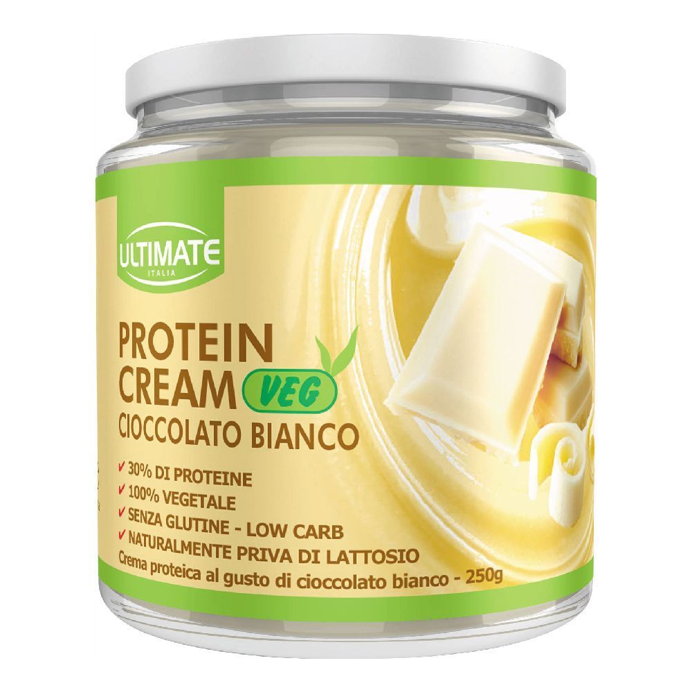 Ultimate Crema Proteica Veg Cioccolato Bianco 250 g