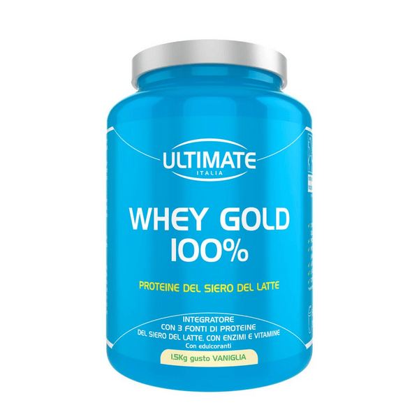 Ultimate Whey Gold 100 % Vaniglia 1500 g Polvere per soluzione orale