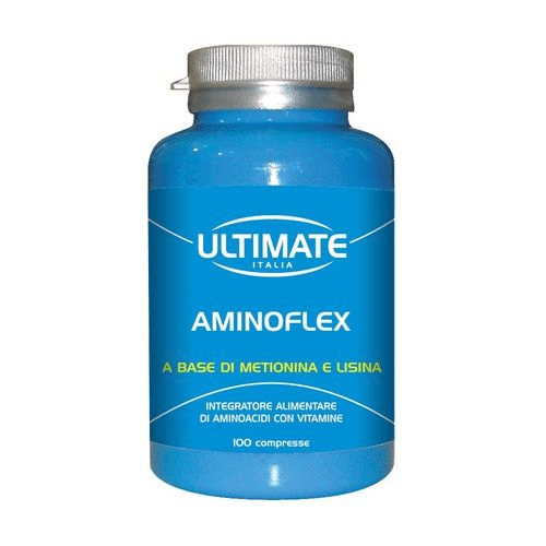 Ultimate Wellness Aminoflex Integratore di Aminoacidi 100 Compresse