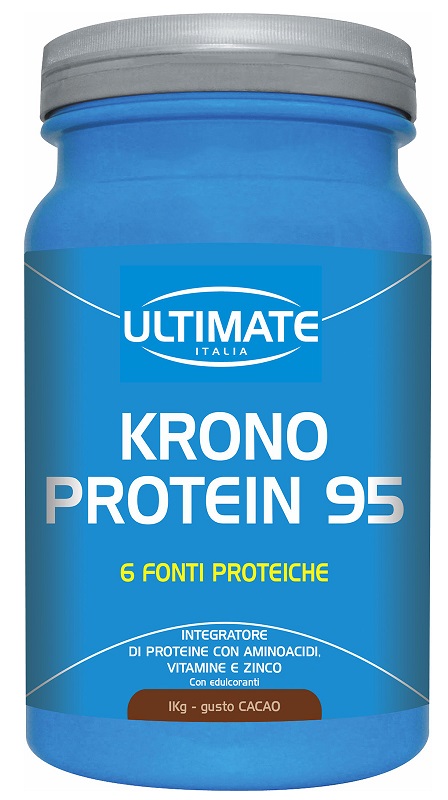Ultimate Krono Protein 95 Crema/Vaniglia 1000 g Polvere per soluzione orale