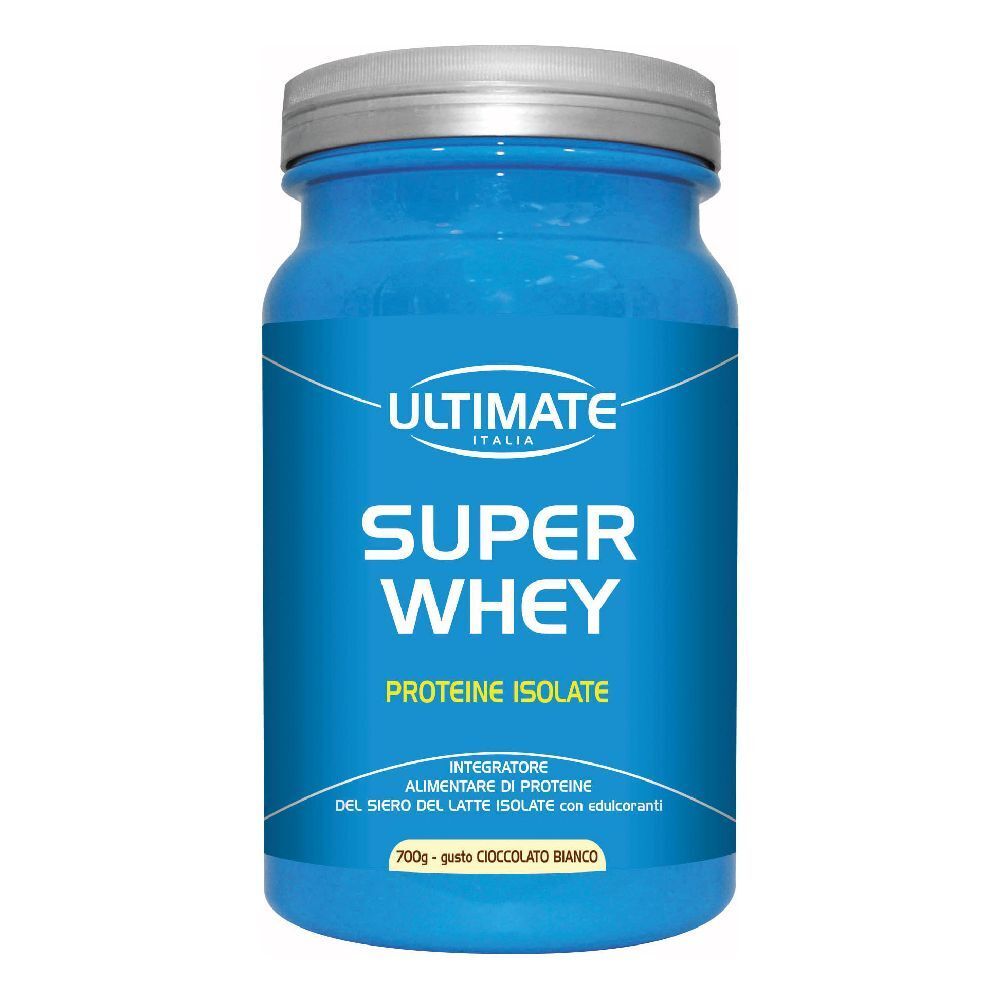 Ultimate Super Whey Cioccolato Bianco Polvere 700 g per soluzione orale