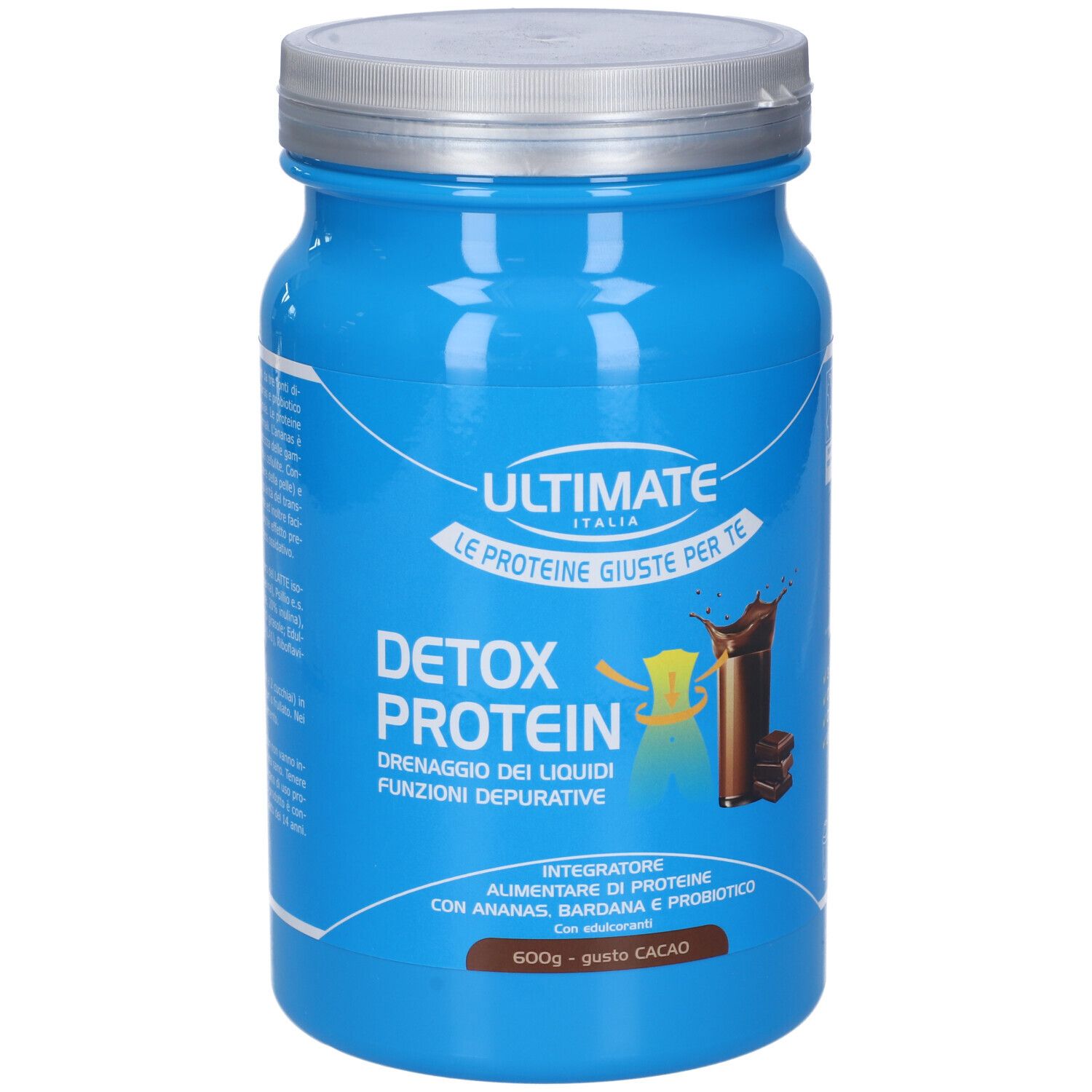 Ultimate Detox Protein Gusto Cacao 600 g Polvere per soluzione orale