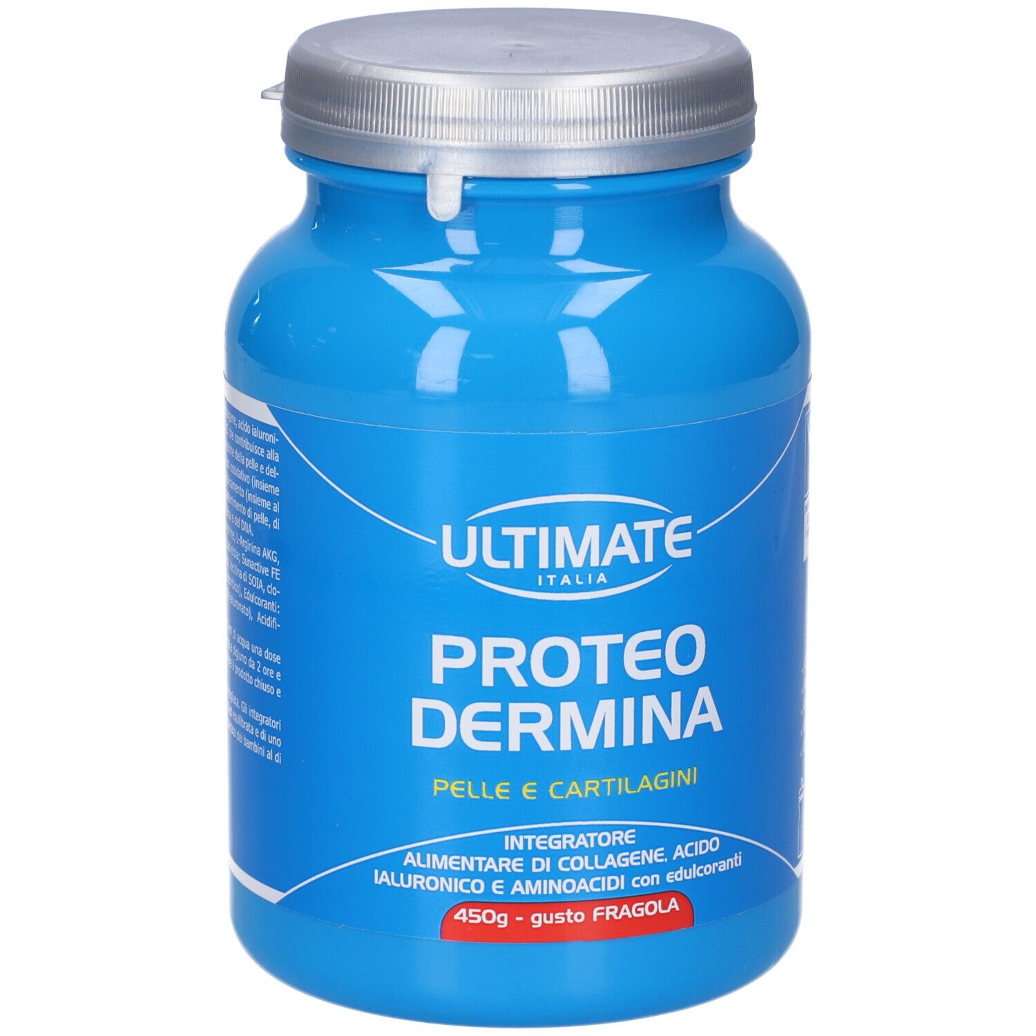 Ultimate Proteo Dermina Fragola 450 g Polvere per soluzione orale