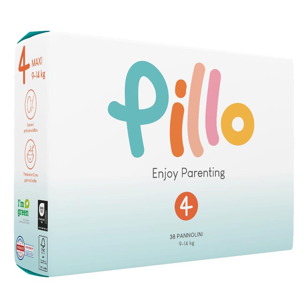 Pillo enjoy pannolini maxi 9 14 kg taglia 4 38 pezzi