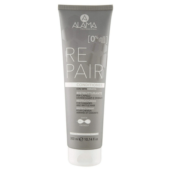 Alama Repair Conditioner Ristrutturante Anti Crespo per Capelli Danneggiati e Sfibrati 300 ml