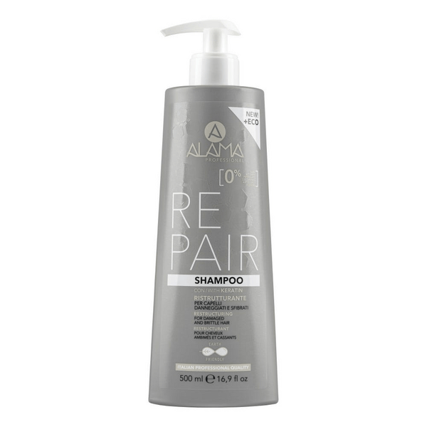 Alama Repair Shampoo Ristrutturante 500 ml Per Capelli Danneggiati