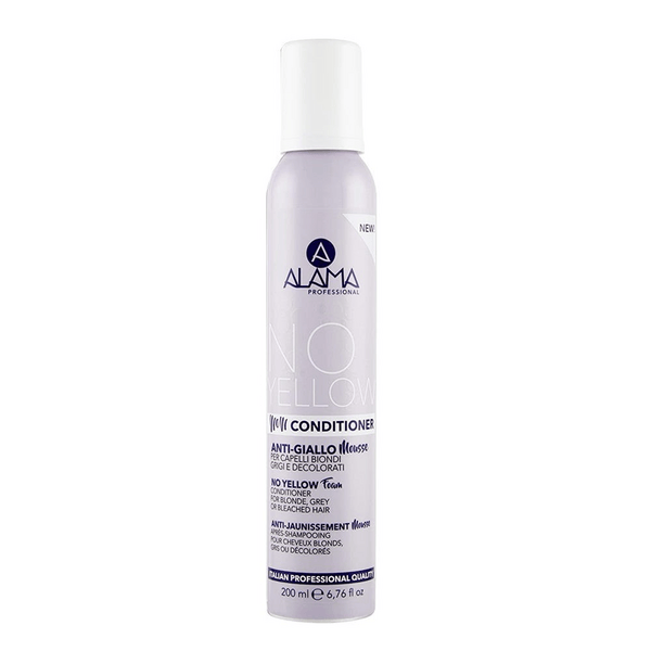 Alama No Yellow - WOW Conditioner Mousse Balsamo anti-giallo, 200ml