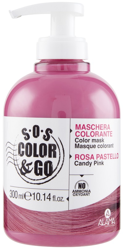 ALAMA - SOS color & Go - maschera colorata condizionante - rosa