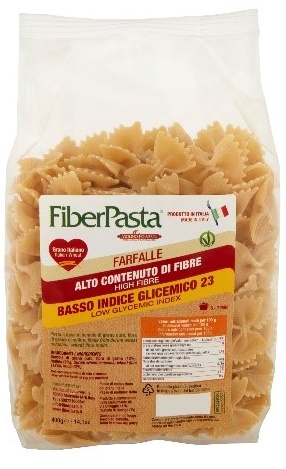 FiberPasta Farfalle Pasta a basso indice glicemico 400 g — confronto prezzi