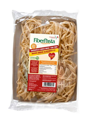 Fiberpasta Tagliatelle Senza Uovo Basso Contenuto Glicemico 250 G